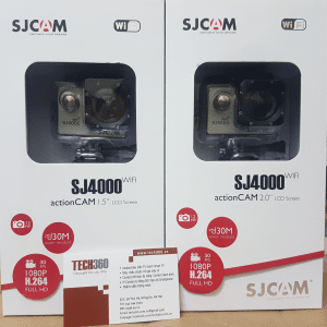 Camera thể thao SJ4000 wifi với 2 phiên bản màn hình1.5 inch và 2 inch