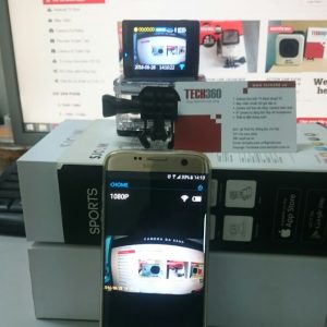 Hướng dẫn kết nối điện thoại với camera thể thao SJCAM