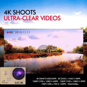 Dòng camera thể thao SJCAM giá rẻ quay video 4K