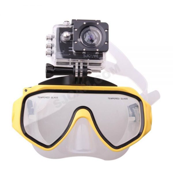 kính lặn sjcam và gopro