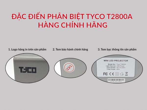 máy chiếu mini tyco t2800a